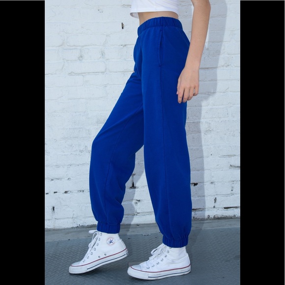 Brandy Melville Pants & Jumpsuits | Brandy Melville Royal Blue Rosa Sweatpants | Poshmark